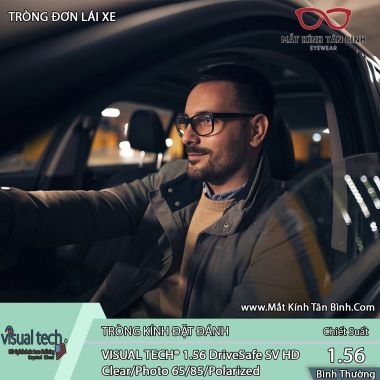 TRÒNG KÍNH Visual Tech® 1.56 Driving SV HD Chính Hãng